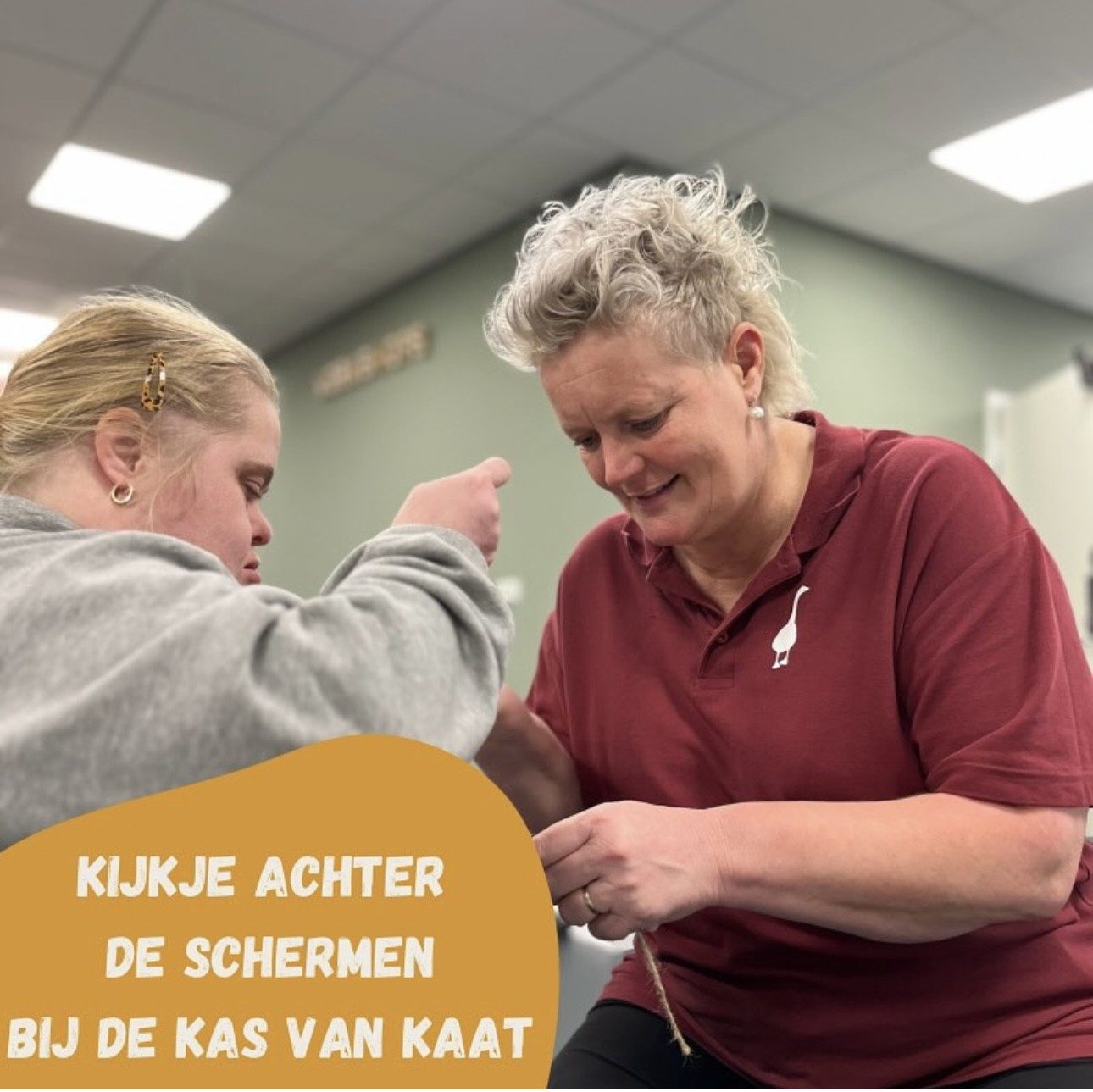 Kijkje achter de schermen met Carolien Kijkje achter de schermen met Carolien